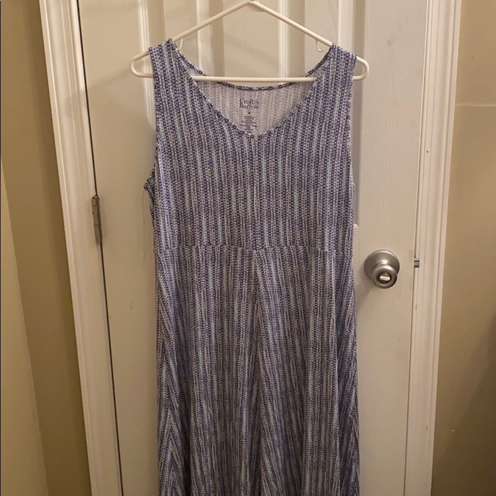 Blue maxi dress